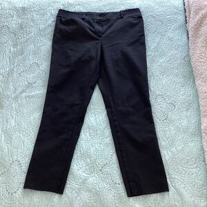 Loft Marisa skinny, ankle length, sz 10, black, machine washable